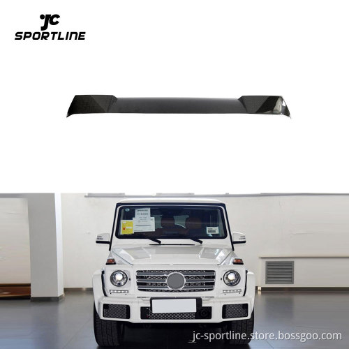 Carbon Fiber Front Roof Spoiler for Mercedes-Benz G-CLASS W463 (2004-2018)